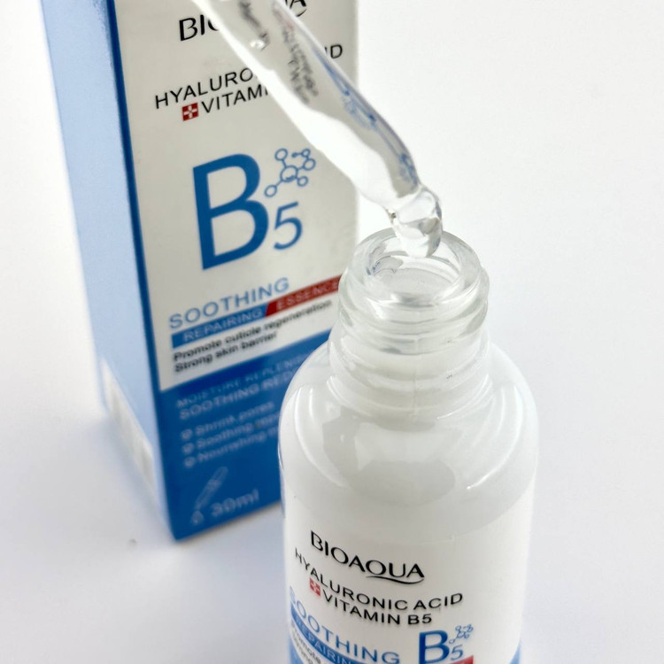 سفارش سرم صورت هیالورونیک اسید و B5 بیوآکوا 30 میل bioaqua