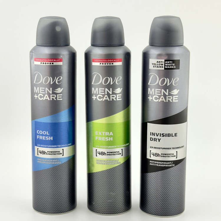 خرید آنلاین اسپری بدن ضد تعریق داو 250 میل انگلیسی در رایحه زنانه و مردانه