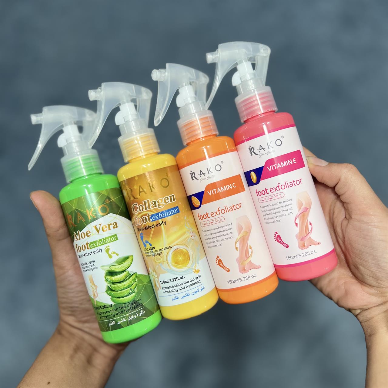 خرید اسپری لایه بردار ترک پا راکو