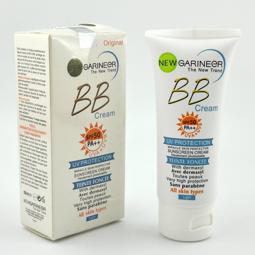قیمت بی بی کرم گارنیر رنگ روشن SPF50 برند garneer