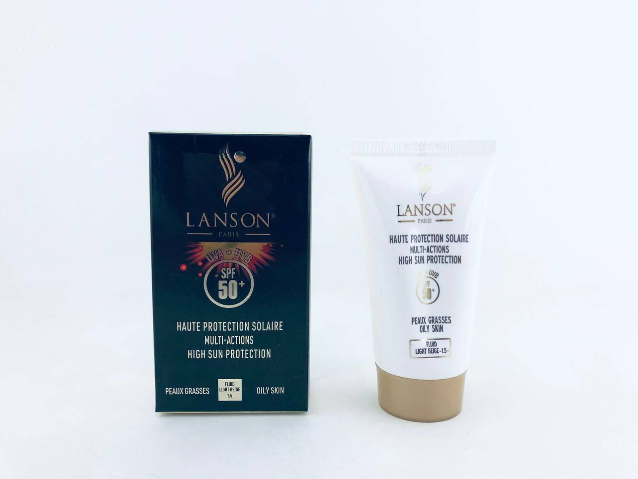 قیمت کرم ضد آفتاب لانسون درجه یک spf50 lanson