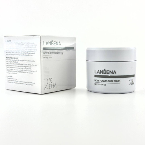 خرید چسب بینی کاسه ای ضد جوش سرسیاه BHA 2% لانبنا