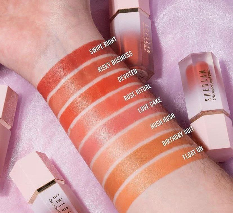 سفارش رژگونه مایع پد دار شیگلم اصل love cake