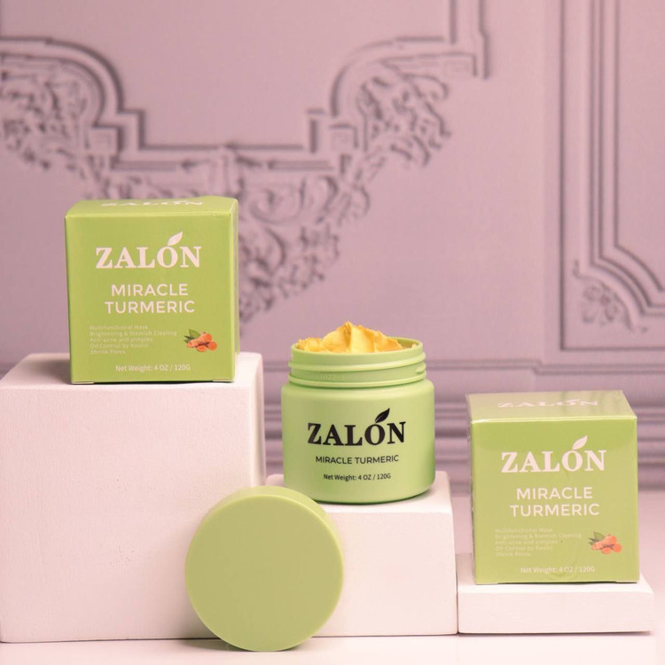 قیمت ماسک صورت کاسه ای درمانی زردچوبه زالون 120 گرم zalon