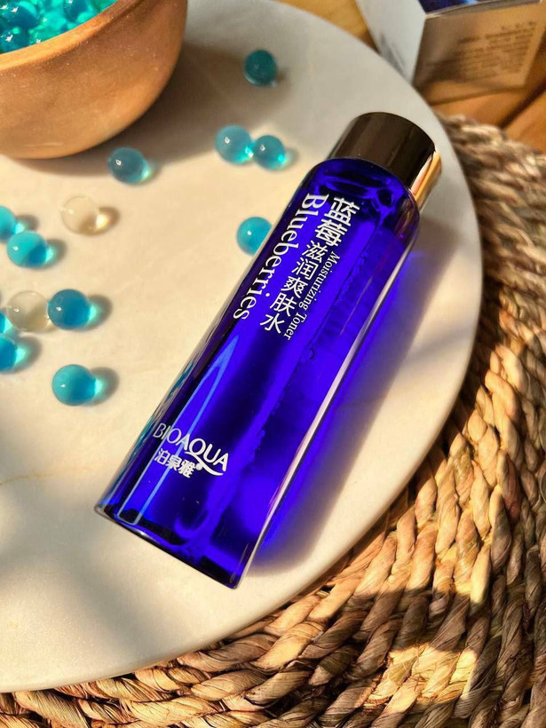 سفارش تونر صورت بلوبری بیوآکوا برای پوست چرب