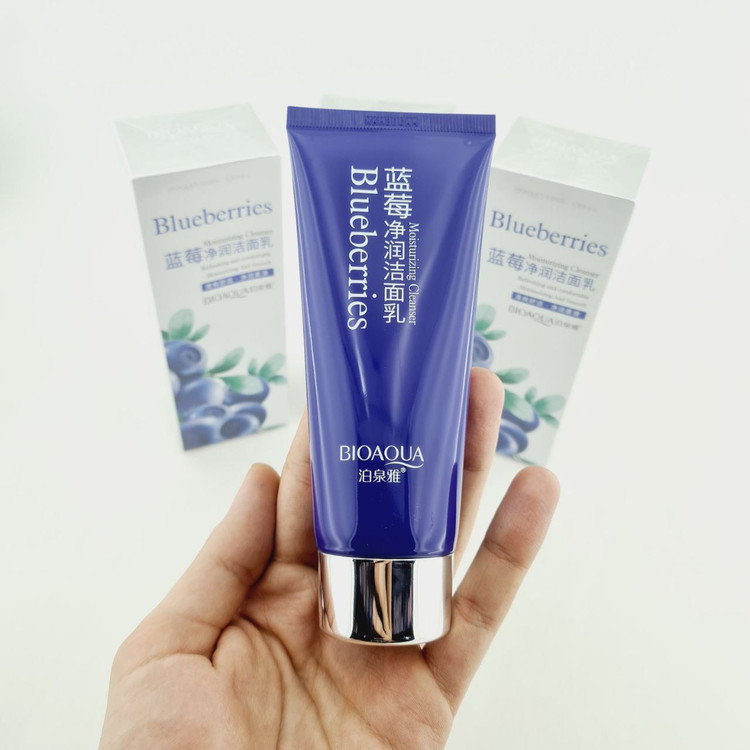 قیمت فوم شستشو صورت تیوپی بلوبری بیوآکوا bioaqua