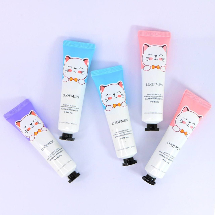 خرید آنلاین پک پنج عددی کرم دست و صورت لافمیس طرح گربه ای