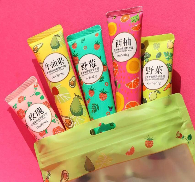 قیمت پک پنج عددی کرم دست وان اسپرینگ one spring