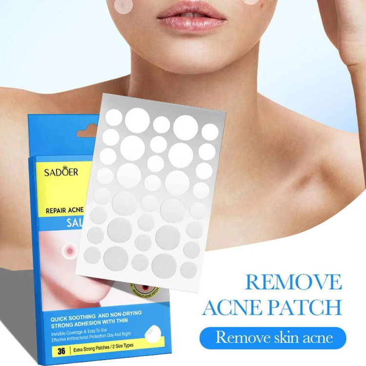 سفارش پک پچ ضد جوش و آکنه صورت کاور کننده سادور 36 عددی