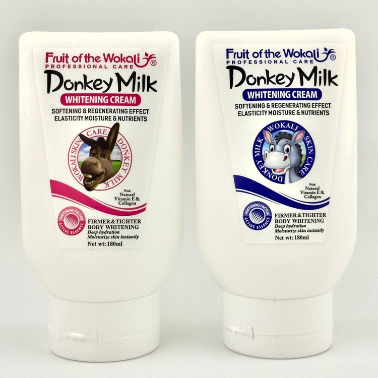 قیمت کرم سفید کننده شیر الاغ وکالی 180 میل wokali