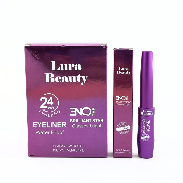 قیمت خط چشم ماژیکی پوکه فلزی لورا بیوتی (پوکه بنفش) lura beauty