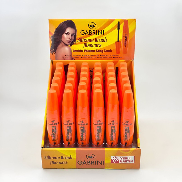 سفارش ریمل حجم دهنده و بلند کننده مژه مدل double volume long lash گابرینی ( ترکیه )