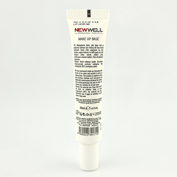 قیمت پرایمر صورت تیوپی نیوول 30 میل ( ترکیه )new well