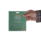 سفارش ماسک صورت ورقه ای چای سبز نئودرم 25 میل ( جور )