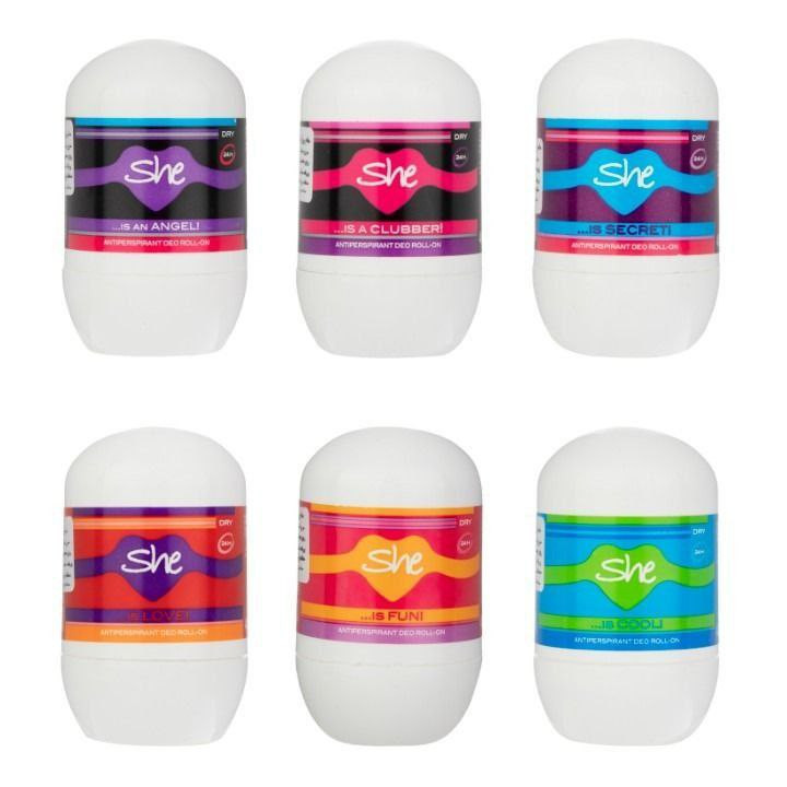 قیمت مام رولی دئودورانت شی 40 میل she