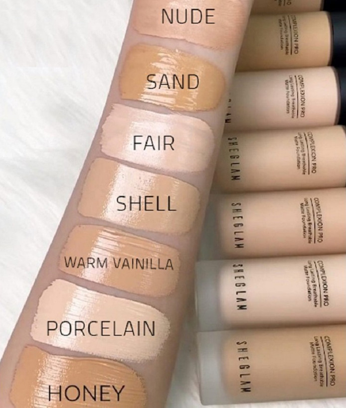 سفارش کرم پودر مات پوست چرب شیگلم در ۶ رنگ کاربردی