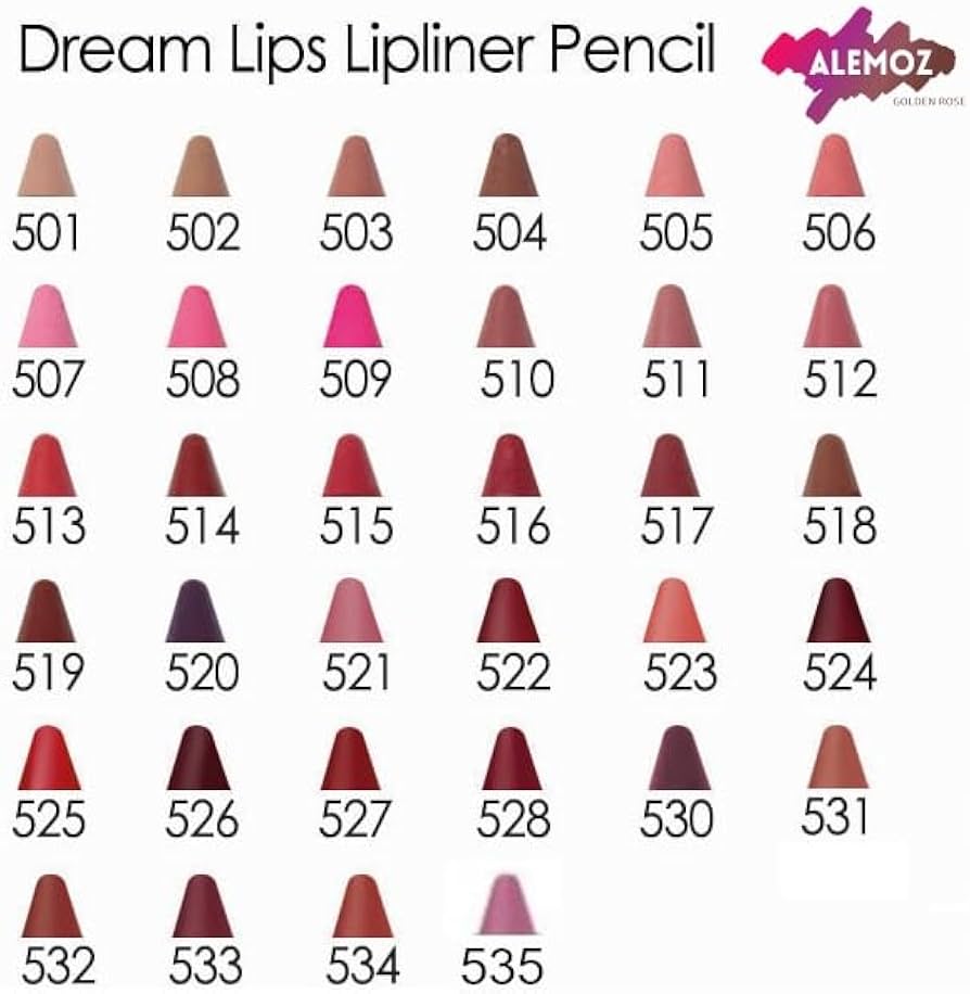 خرید اینترنتی مداد لب دریم گلدن رز در رنگ های جذاب