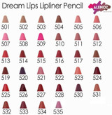خرید اینترنتی مداد لب دریم گلدن رز در رنگ های جذاب
