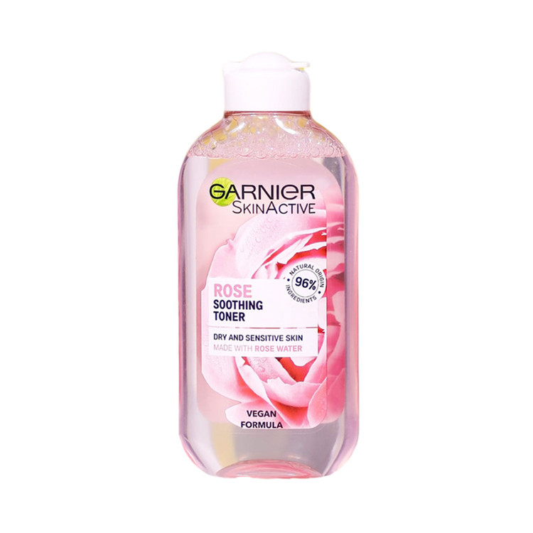 سفارش تونر گارنیر اصل برای پوست چرب و خشک در مدل گل رز