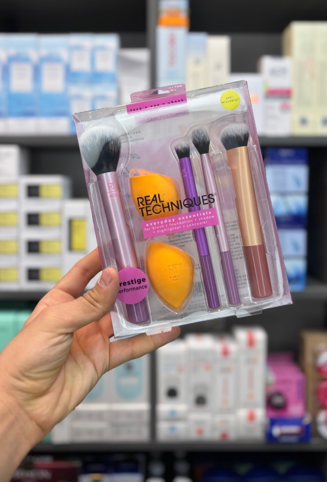 سفارش ست براش ۶ تیکه ریل تکنیک پددار ۲ عددی