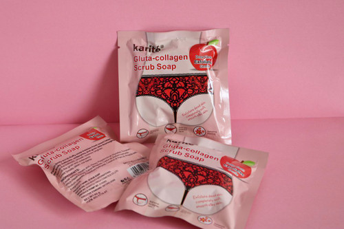 خرید صابون اسکراب کلاژن قلبی کاریته