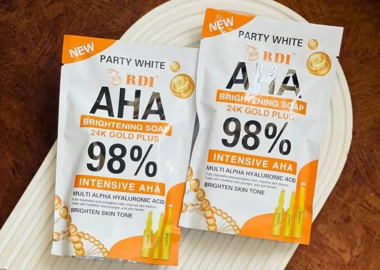 قیمت صابون سفید کننده پوست گلوتاتیون aha