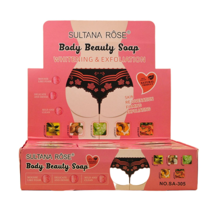 قیمت صابون اسکراب باسن رز سلطانا