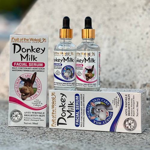 سفارش سرم آبرسان و روشن کننده شیر الاغ وکالی Donkey Milk