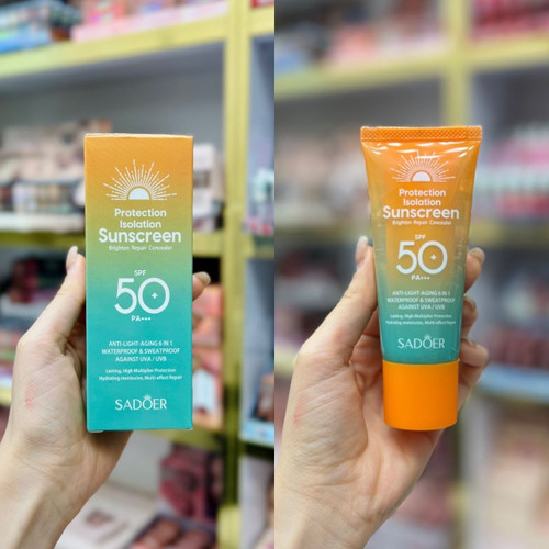 خرید کرم ضدآفتاب 6 در ۱ چند کاره spf 50 سادور